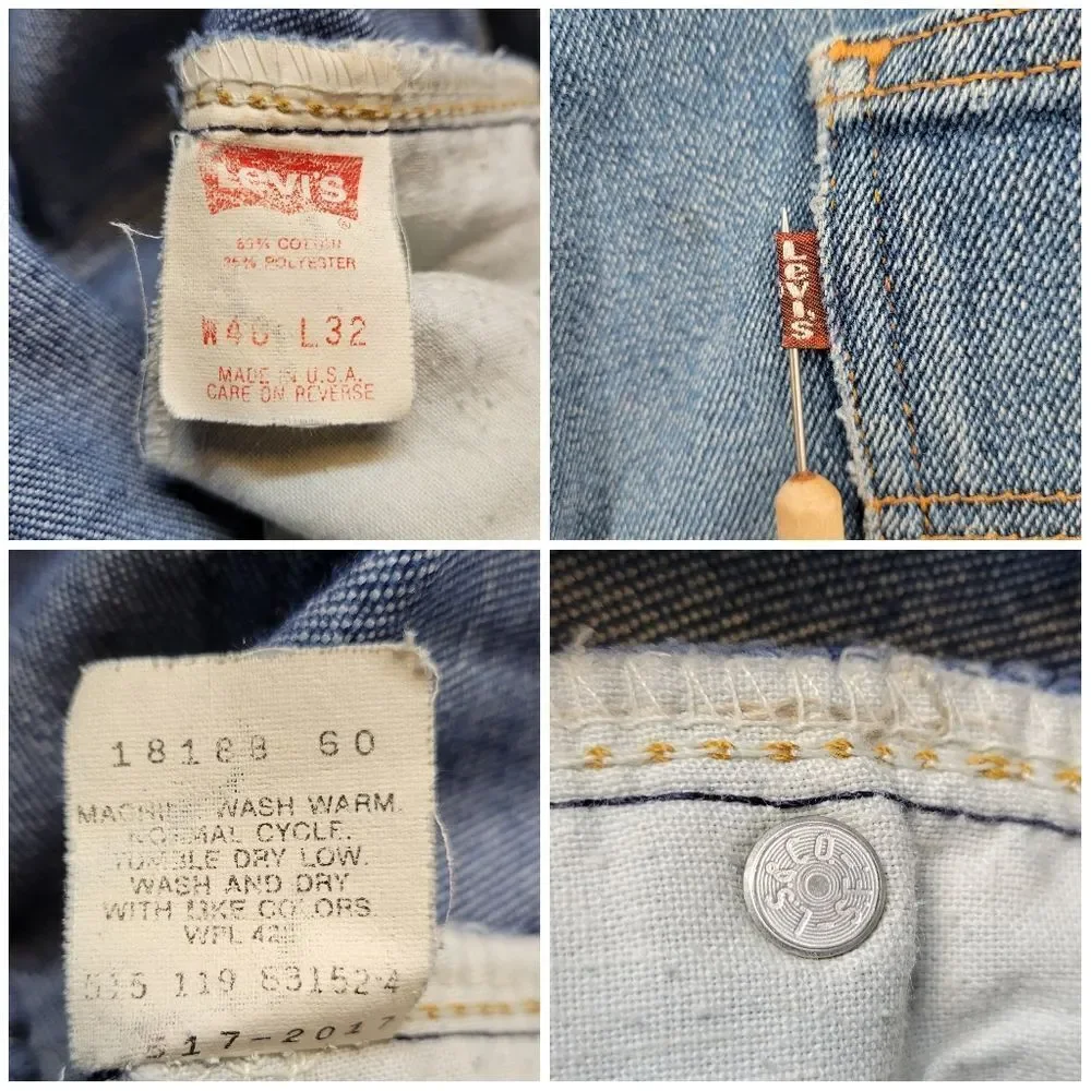 Levi's 80s Vintage Classic Blue Men's Jeans